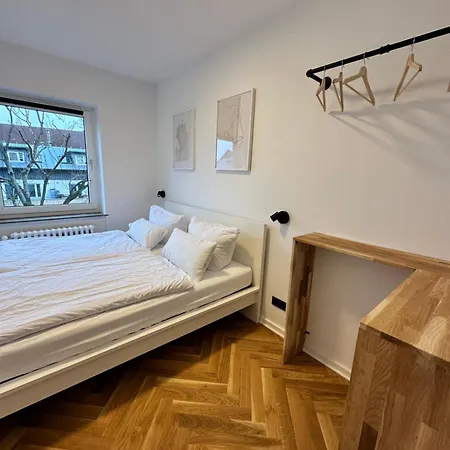 Exklusives - Balkon - 24h Check-in Apartmán Kiel