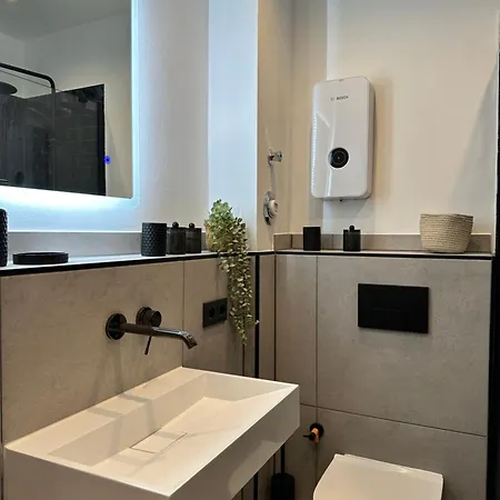 Apartmán Exklusives - Balkon - 24h Check-in