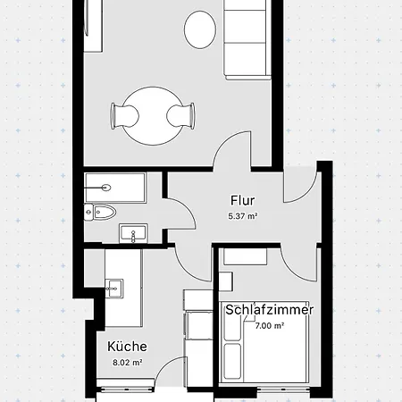 Exklusives - Balkon - 24h Check-in 公寓