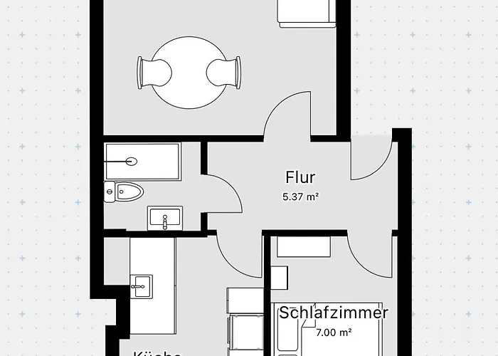 Exklusives - Balkon - 24h Check-in Appartement