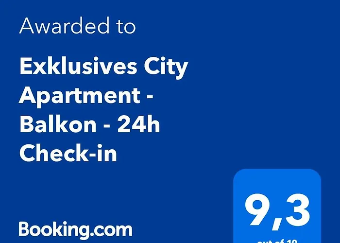Exklusives - Balkon - 24h Check-in